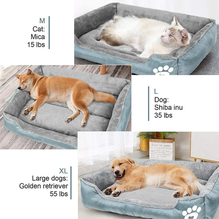 XXL Pet Dog Bed, Soft Washable - For Large Dogs