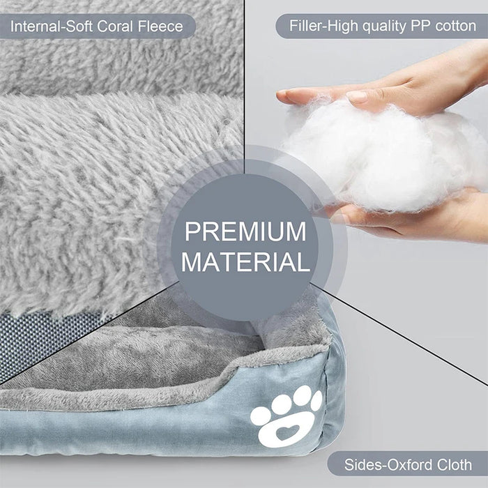 XXL Pet Dog Bed, Soft Washable - For Large Dogs