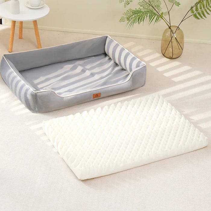 Dutch Velvet Dog Square Winter Bed