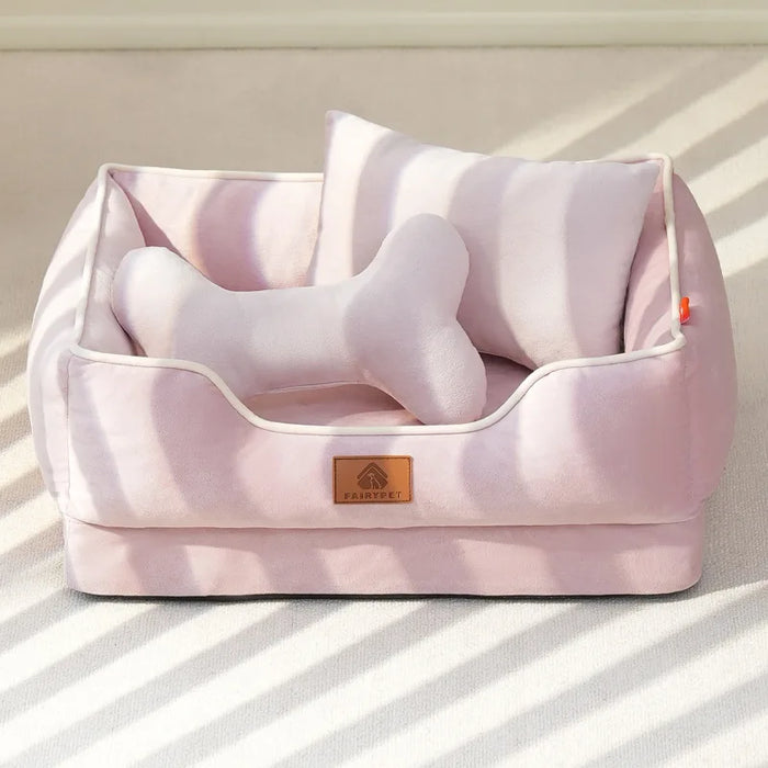 Dutch Velvet Dog Square Winter Bed